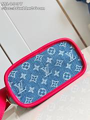 Louis Vuitton x TM Neverfull Inside Out BB Monogram Denim - 26.5 x 16.5 x 11 cm - 5