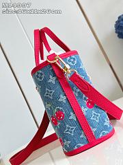 Louis Vuitton x TM Neverfull Inside Out BB Monogram Denim - 26.5 x 16.5 x 11 cm - 2