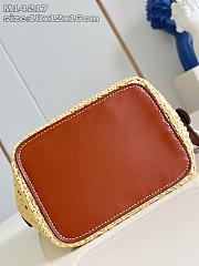 Louis Vuitton All In BB Tan Raffia - 16 x 18 x 12 cm - 5