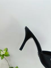 	 Prada Black/Raw Nappa leather mules with cord detail - 4