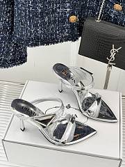 	 Prada Silver High Heels - 5