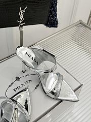 	 Prada Silver High Heels - 4