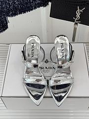 	 Prada Silver High Heels - 3