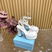 Prada Black Nappa leather platform sandals - 1