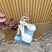 Prada Black Nappa leather platform sandals - 5