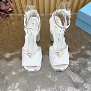Prada Black Nappa leather platform sandals - 3