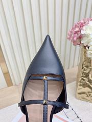 	 Valentino Garavani Rockstud Wispy Leather Mules In Black - 5