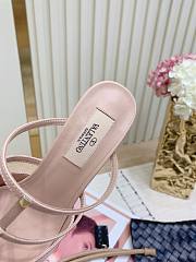	 Valentino Garavani Rockstud Wispy Leather Mules In Nude 6.5cm - 5