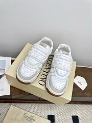 Valentino Joie De Jouer Low Top Sneaker In Nappa Calfskin for Man in White - 1