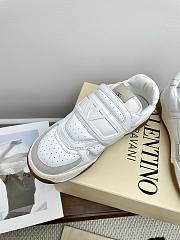 Valentino Joie De Jouer Low Top Sneaker In Nappa Calfskin for Man in White - 6