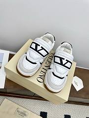 	 Valentino Joie De Jouer Low Top Sneaker In Nappa Calfskin for Man in Black - 1