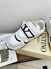 	 Valentino Joie De Jouer Low Top Sneaker In Nappa Calfskin for Man in Black - 6