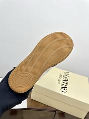 	 Valentino Joie De Jouer Low Top Sneaker In Nappa Calfskin for Man in Black - 3