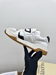 	 Valentino Joie De Jouer Low Top Sneaker In Nappa Calfskin for Man in Black - 2