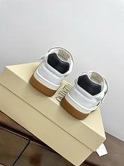 	 Valentino Joie De Jouer Low Top Sneaker In Nappa Calfskin for Man in Black - 4