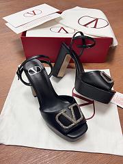 Valentino Garavani 90mm Logo Embellishment Sandals - 1