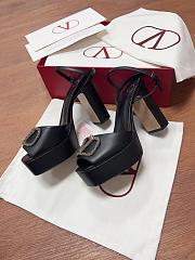 Valentino Garavani 90mm Logo Embellishment Sandals - 6