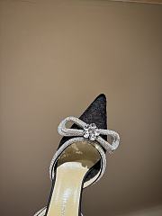	 Mach & Mach Double Bow 65 embellished lace pumps black - 4