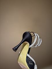 	 Mach & Mach Double Bow 65 embellished lace pumps black - 2