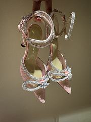 	 Mach & Mach Double Bow 65 embellished lace pumps pink - 6