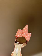	 Mach&Mach Le Cadeau 100 Polka-dot Slingback Pumps in orange - 6