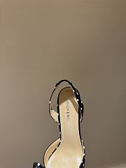 	 Mach&Mach Le Cadeau 100 Polka-dot Slingback Pumps in black - 3