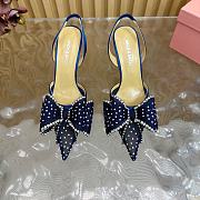 MACH & MACH Cadeau 90 embellished slingback pumps - 1