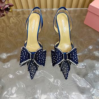 MACH & MACH Cadeau 90 embellished slingback pumps