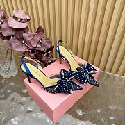 MACH & MACH Cadeau 90 embellished slingback pumps - 6