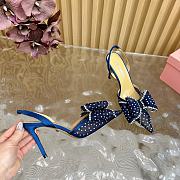 MACH & MACH Cadeau 90 embellished slingback pumps - 3