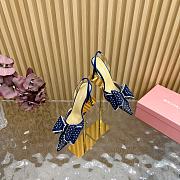 MACH & MACH Cadeau 90 embellished slingback pumps - 2