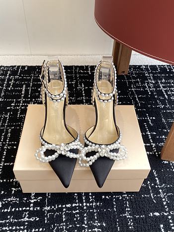 MACH & MACH 85mm crystal-embellished Pumps 