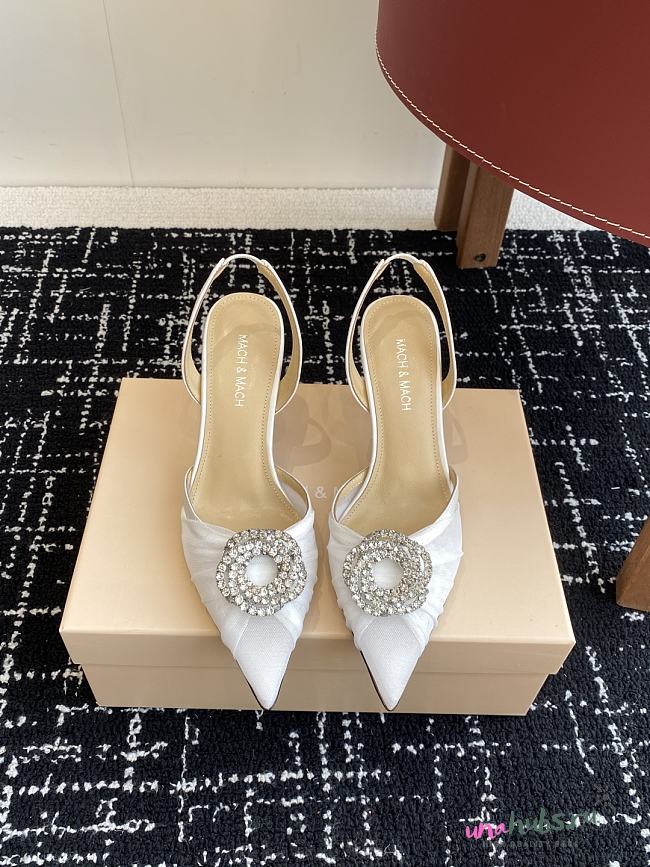 MACH & MACH 85mm Galaxy Pumps | White - 1