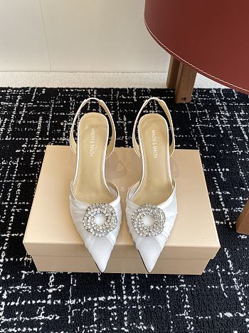 MACH & MACH 85mm Galaxy Pumps | White
