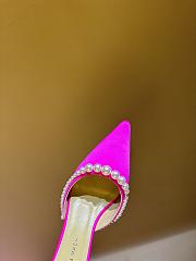 Mach & Mach Pink Pearl Slingback mules 6cm - 4