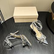	 MACH & MACH 85mm crystal-embellished Pumps transparent - 5