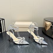 	 MACH & MACH 85mm crystal-embellished Pumps transparent - 4