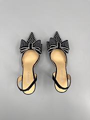 Mach & Mach Le Cadeau slingback pumps black 8.5cm - 4