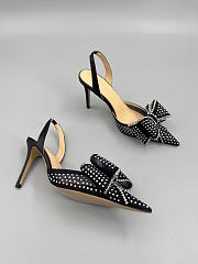 Mach & Mach Le Cadeau slingback pumps black 8.5cm - 3