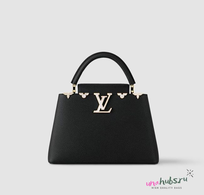 Louis Vuitton Capucines MM Black Taurillon leather - 31x20x11cm - 1