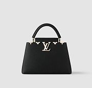 Louis Vuitton Capucines MM Black Taurillon leather - 31x20x11cm - 1