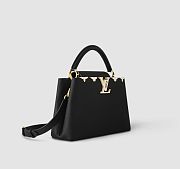 Louis Vuitton Capucines MM Black Taurillon leather - 31x20x11cm - 3