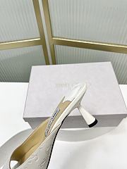 Jimmy Choo Leather Mules Leather 6.5cm - 4