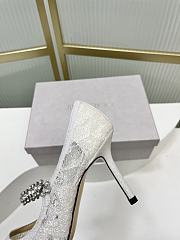 Jimmy Choo White Pump 85/65mm - 3