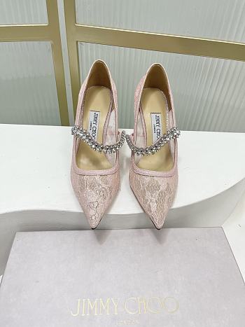 	 Jimmy Choo Pink Pump 85/65mm