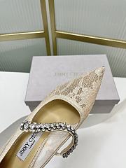 	 Jimmy Choo Beige Pump 85/65mm - 4