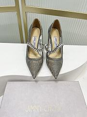 	 Jimmy Choo Grey Pump 85/65mm - 1