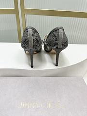 	 Jimmy Choo Grey Pump 85/65mm - 6