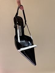 Jimmy Choo Camila 65 |Black Patent Slingback Pumps - 4