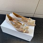 Jimmy Choo Golden Mix Crystal Covered Pointy Toe Pump - 3